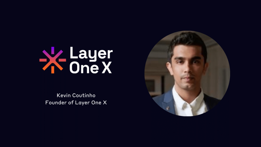 Kevin Coutinho, founder of Layer One X