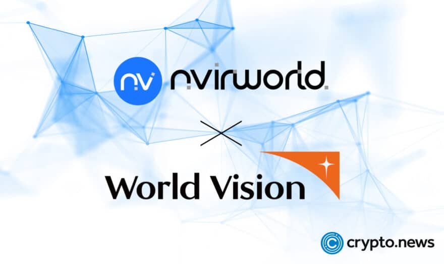 Nvirworld partners with World Vision to promote donations on blockchain
