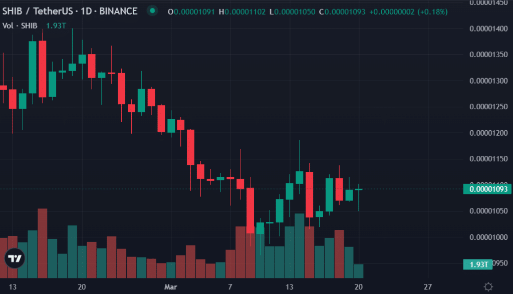 SHIB price drops along with burn rate - 1