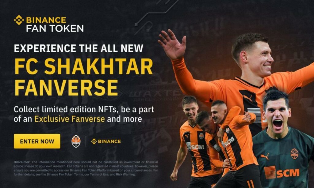 Binance introduces new fan engagement platform for Ukrainian football team, FC Shakhtar - 1