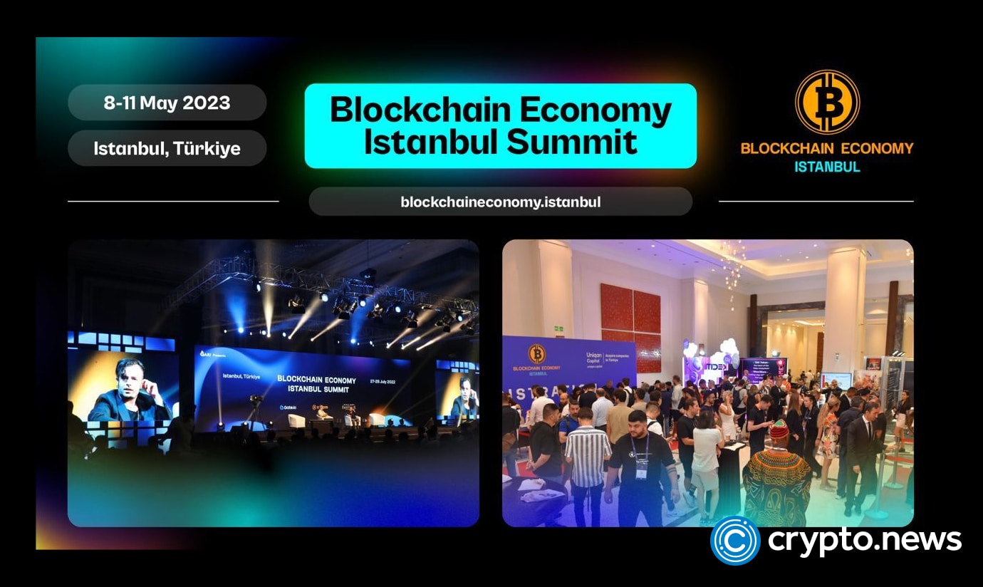 Istanbul to host Blockchain Economy Summit on May 8 to 11, 2023
