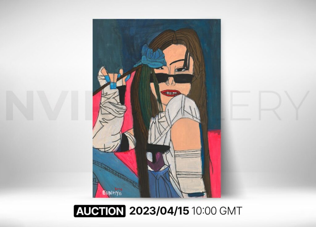 Jung Eun-hye's artwork inspired by BLACKPINK's Jennie to be auctioned on NvirWorld's NFT marketplace - 1