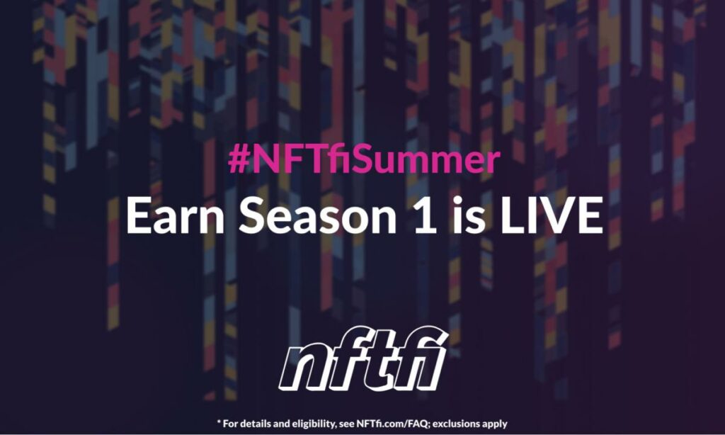 NFTfi Earn season 1