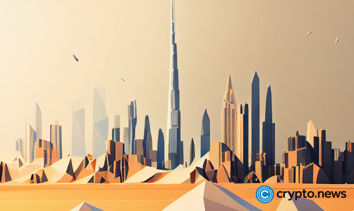 crypto news Dubai general view open space day light low poly
