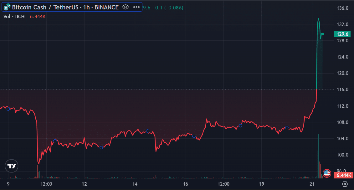 Bitcoin Cash leads charge as global crypto markets recover - 1