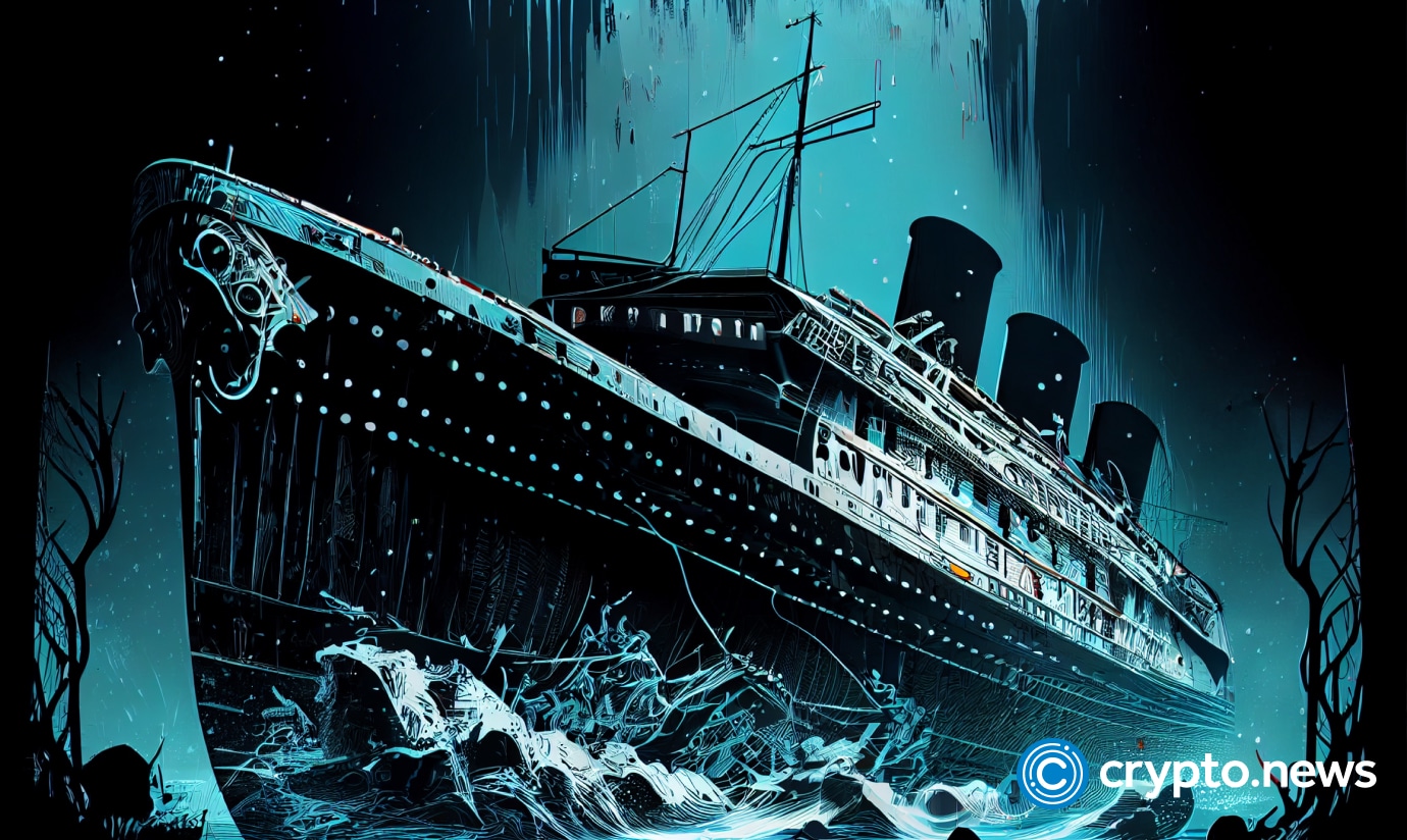 Crypto community wagers on missing Titanic sub
