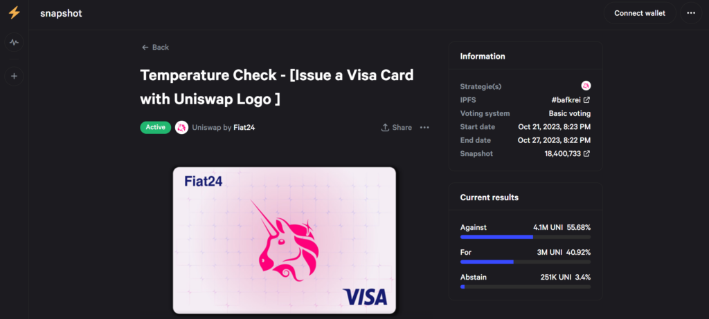 Fiat24 proposes Uniswap branded Visa card  - 1