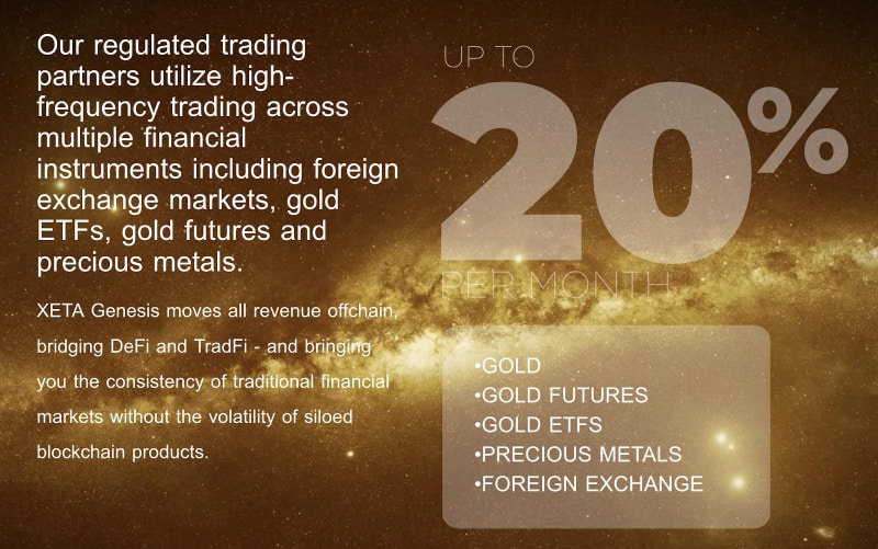 XETA Genesis implements advanced high frequency trading algorithms for yields - 4