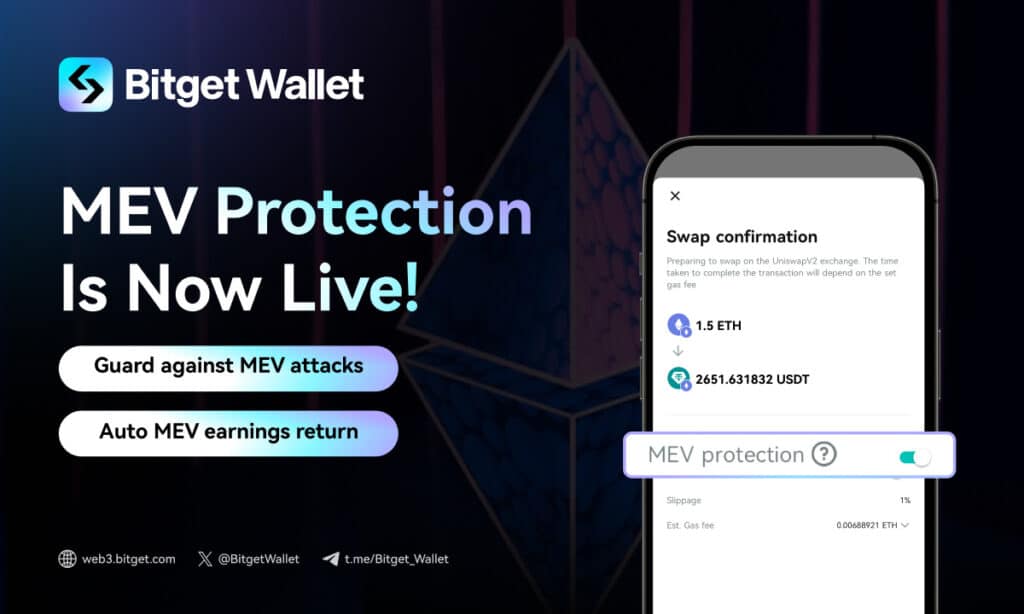 Bitget Wallet strengthens MEV protection with Flashbots integration, enhances on-chain swap experience - 1