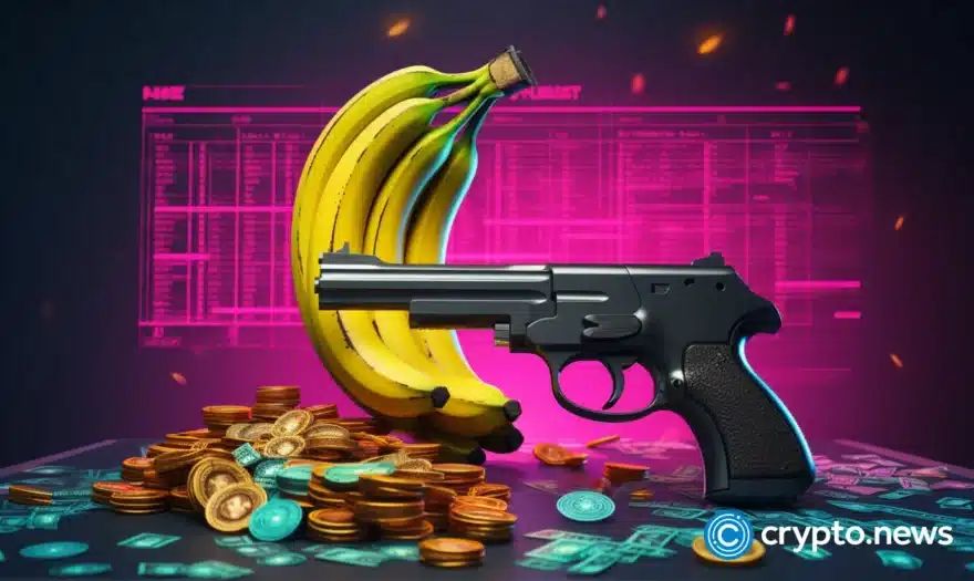 Telegram trading bot Banana Gun exceeds daily volume of $16m