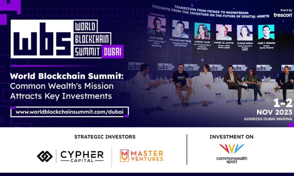 World Blockchain Summit: Common Wealth's mission attracts key investments - 1