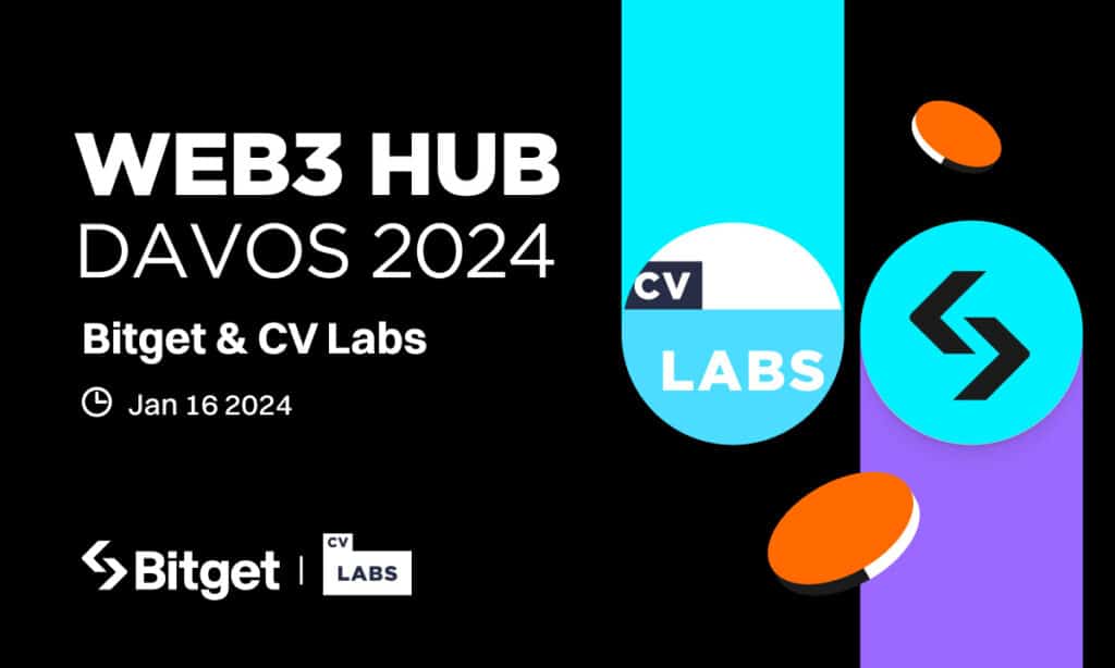 Bitget to co-host Innovation Tuesday at Web3 Hub Davos with CV Labs - 1