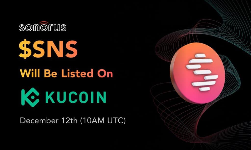 Sonorus' SNS to list on Kucoin - 1
