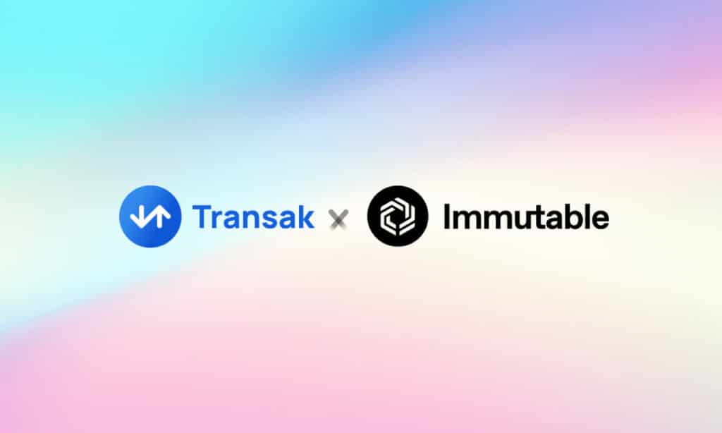 Immutable partners with Transak to enhance payments in gaming - 1
