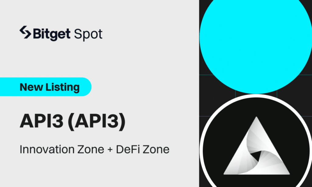 Bitget lists API3 in Innovation Zone and DeFi Zone - 1