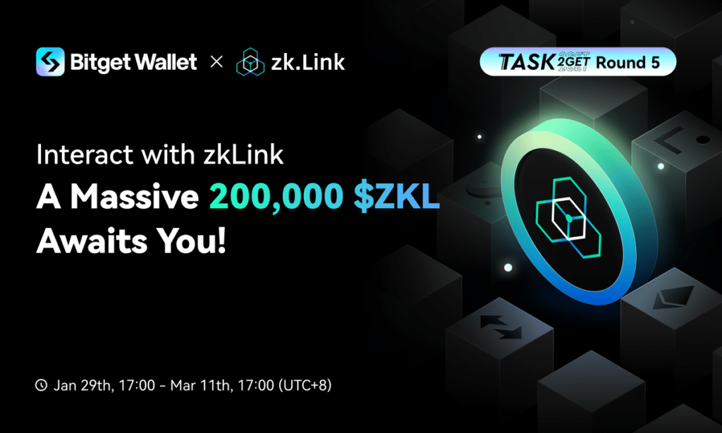 Bitget Wallet launches Task2Get Season 5 featuring zkLink - 1