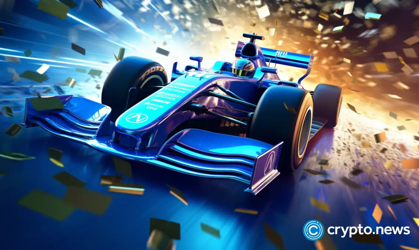 The Formula 1 season begins, teams accept the crypto sponsor