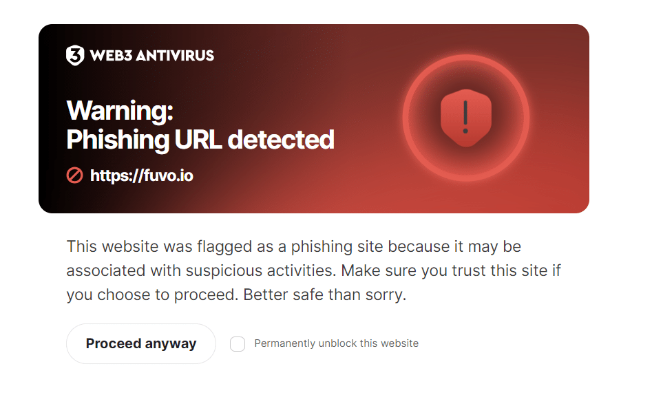 Fuvo.io shows signs of phishing scam targeting valuable crypto and NFTS - 1