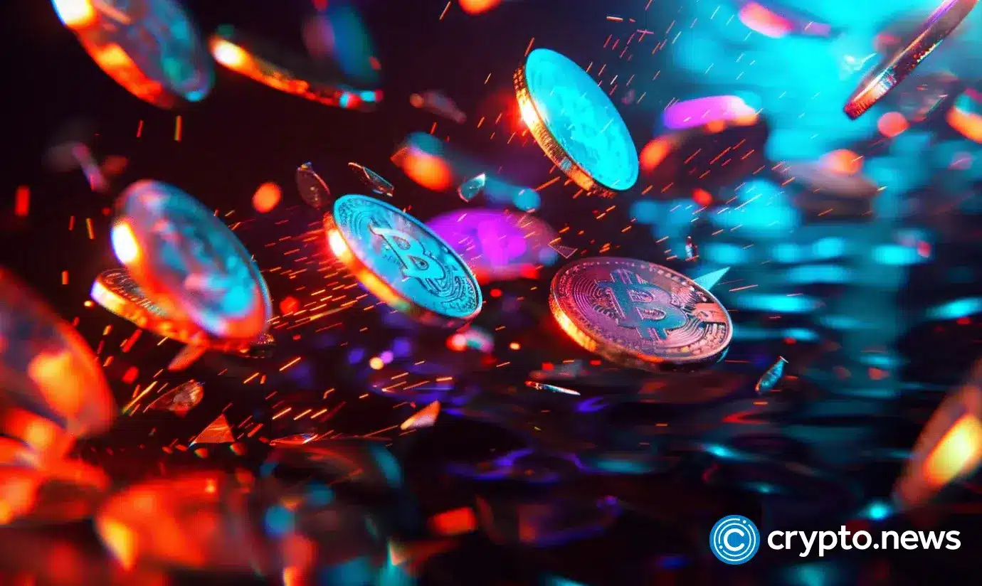 Celestia, Helium lead gainers as Bitcoin retests $55k