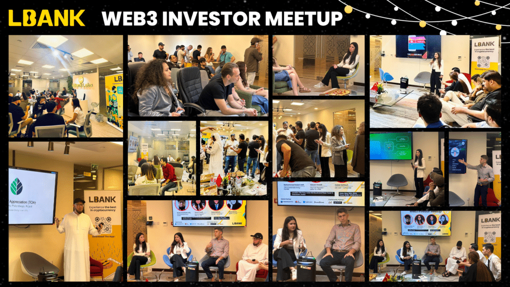LBank leads the way: Recap of the Web3 Investor Meetup - 1
