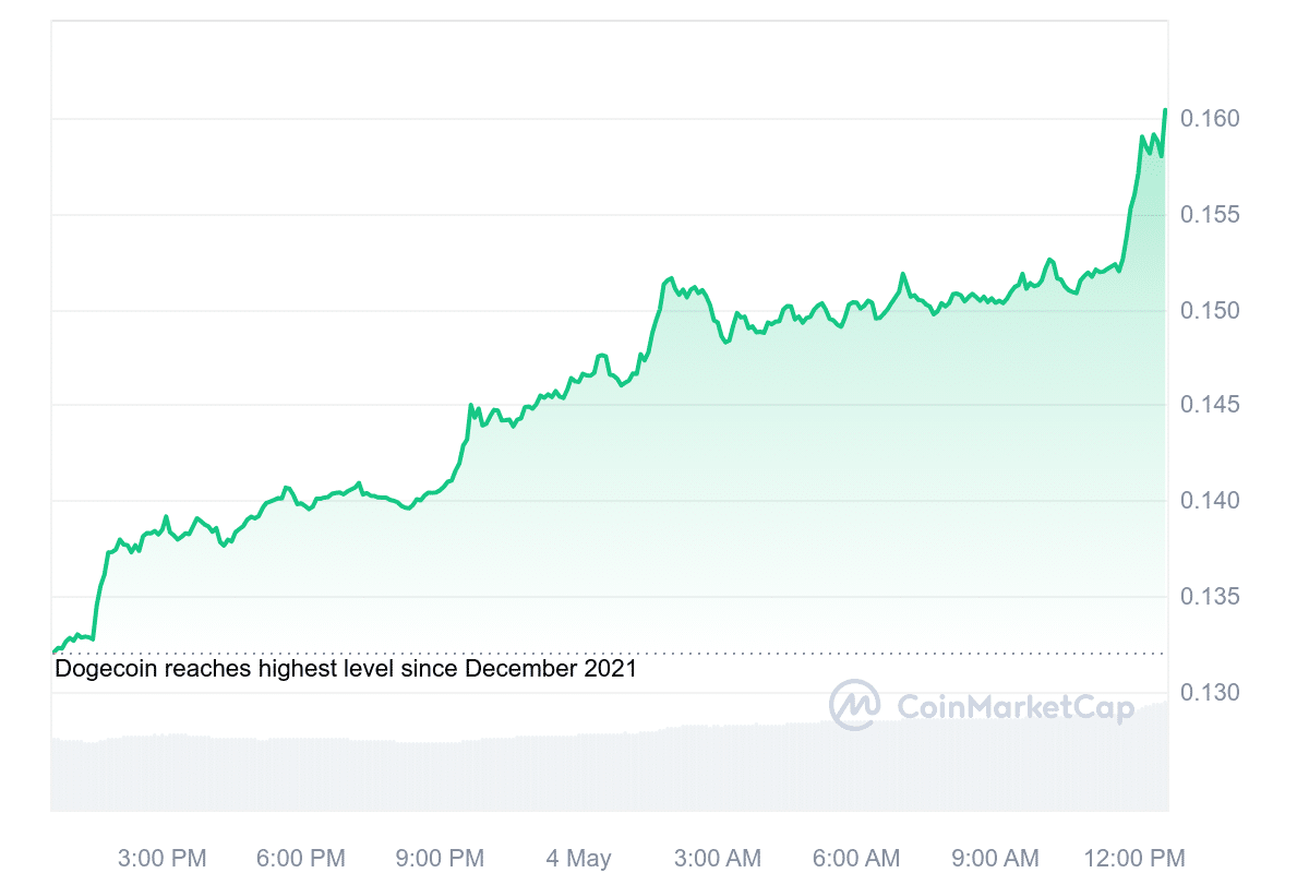 Dogwifhat, Floki, Dogecoin soar as crypto market cap spikes 7.77% - 3