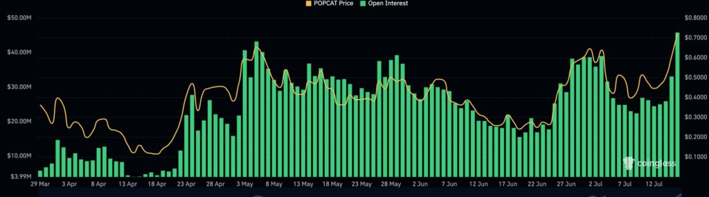 Popcat open interest