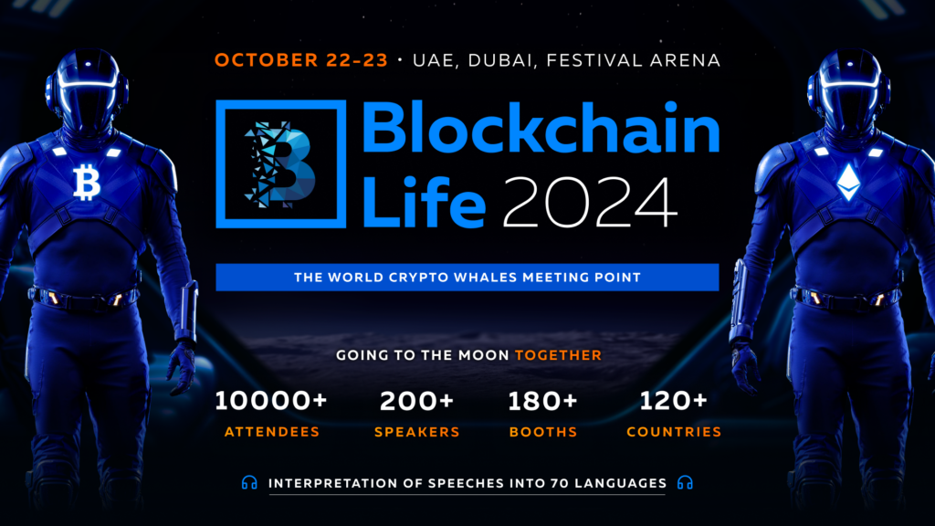 Blockchain Life 2024 in Dubai unveils first speakers, leaders from Tether, Ledger, TON, Animoca Brands - 1