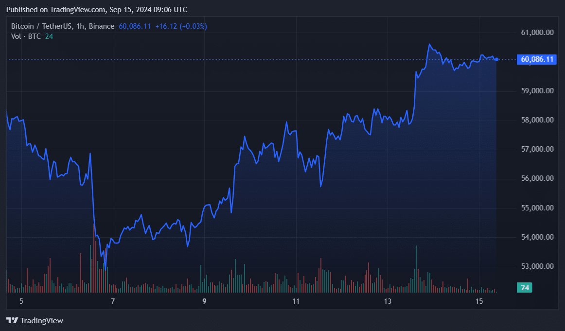 $1.3b BTC left exchanges, bulls deny losing $60k - 2