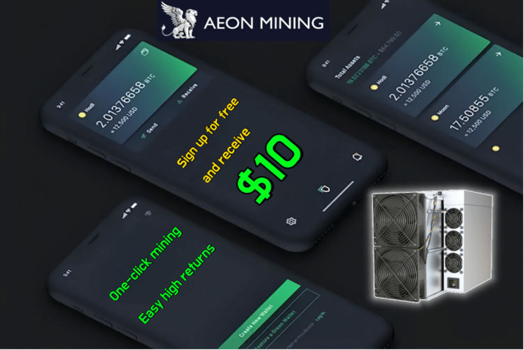 Cloud Mining: AEON MINING can help users earn $2,000 a day - 2