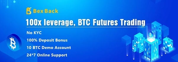 BexBack offers 100x leverage and 100% deposit bonus - 2