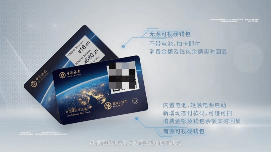 China's central bank reveals physical CBDC card with dynamic QR codes