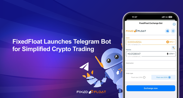 FixedFloat launches FixedFloatBot on Telegram to simplify crypto trading - 1