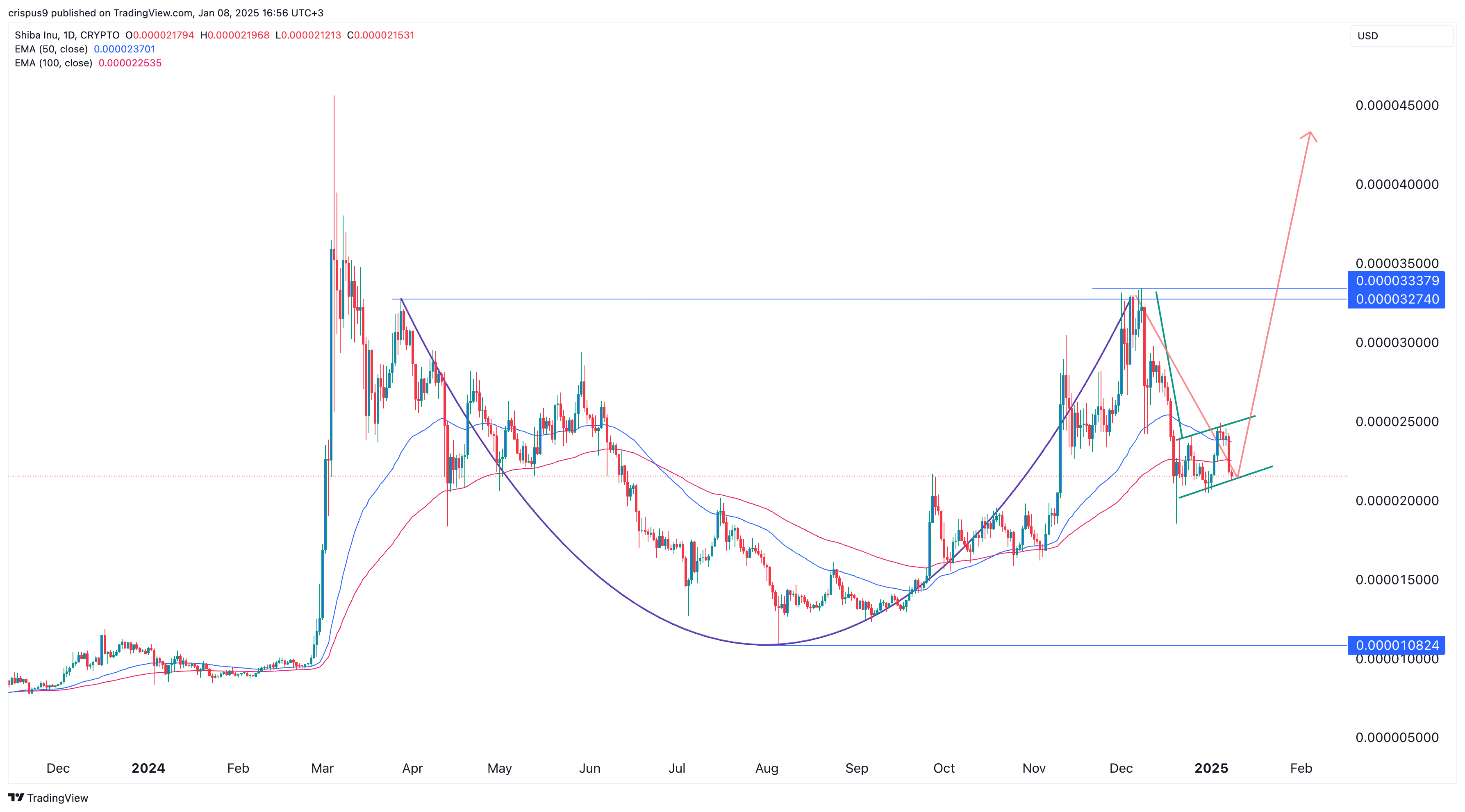 Shiba Inu coin price could fall 50% as Shibarium fees, burn rate crash