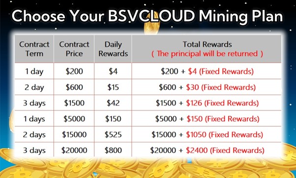 BsvCloud boosts beginner Bitcoin and DOGE profits in 2025 cloud mining - 1