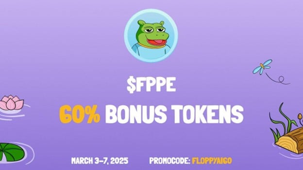 Can Floppipepe be the next 1000K break with 60% bonus tokens on the bar? - 2