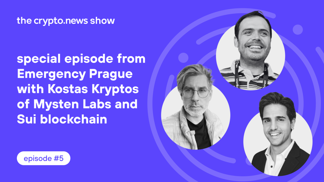 Special Episode from Emergency Prague with Mysten Labs co-founder and ex-Sui Kostas Kryptos