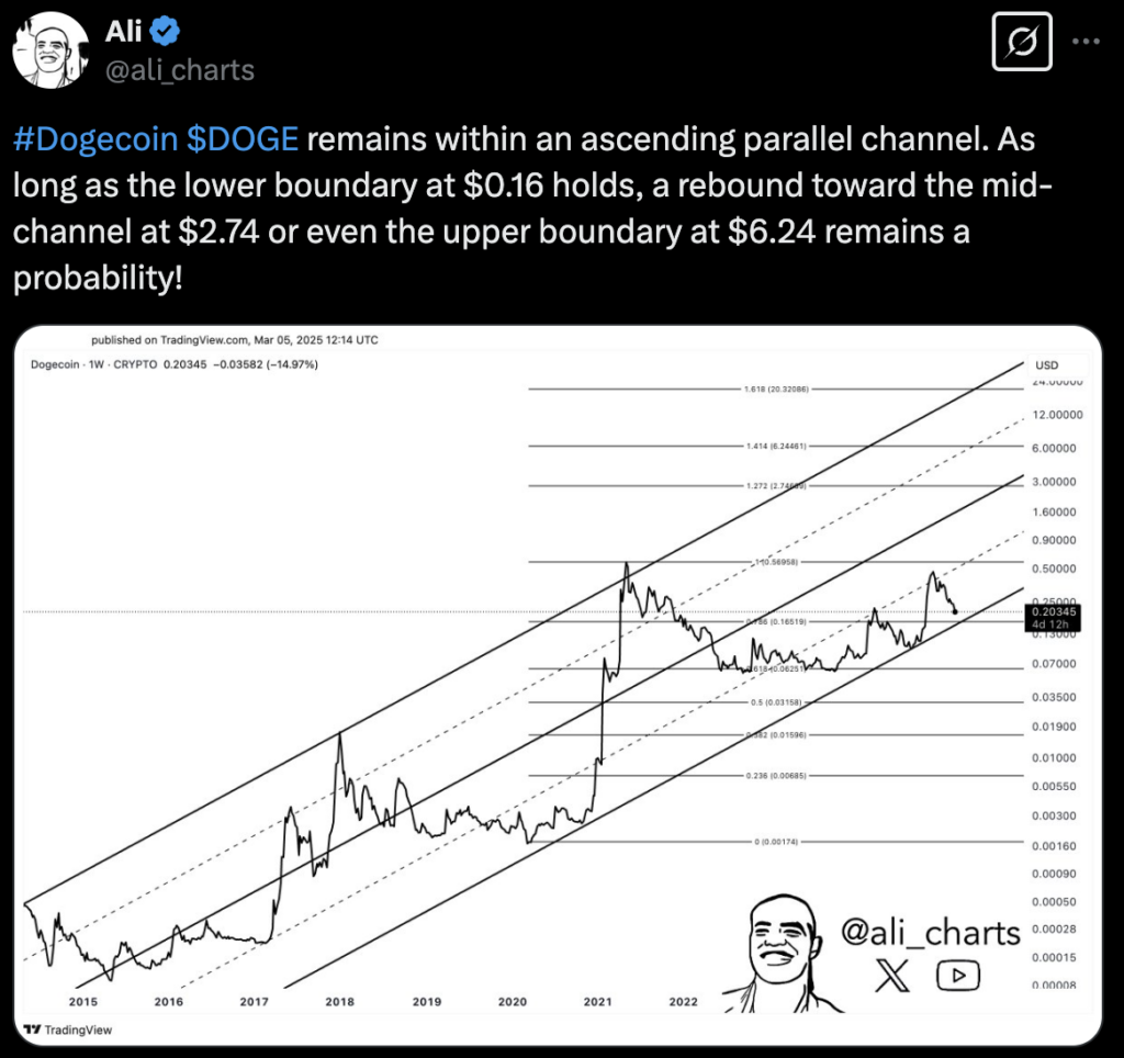 Dogecoin analyst foresees DOGE at $6, why is the market focused on this XRP rival? - 1