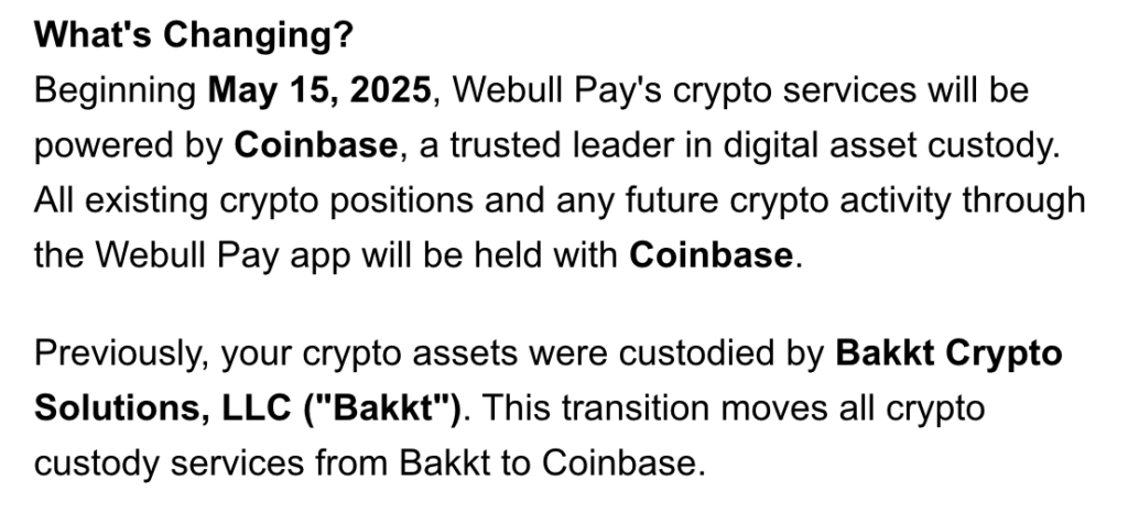 Webull taps Coinbase for crypto custody, trading, and staking - 1