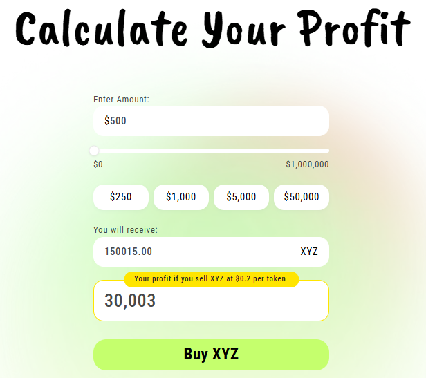 How a $500 stake in XYZVerse might transform over time