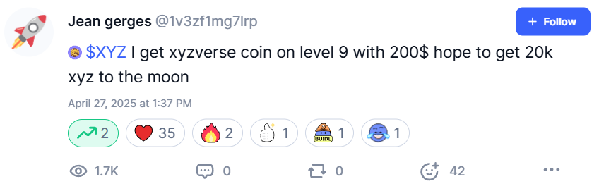 How a $500 stake in XYZVerse might transform over time - 2