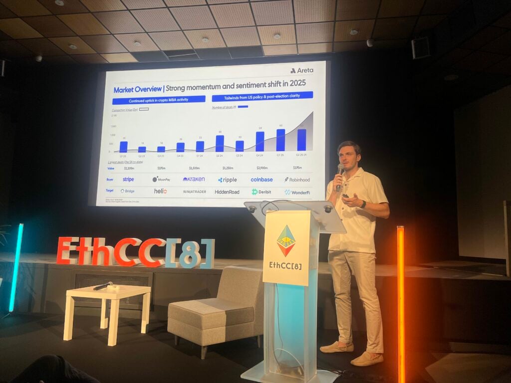Areta: Crypto M&A tops $40b in 2025 as buyers seek scale and speed - 1