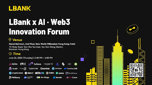 LBank to host 'LBank x AI – Web3 Innovation Forum,' driving the next frontier of crypto, AI convergence - 1