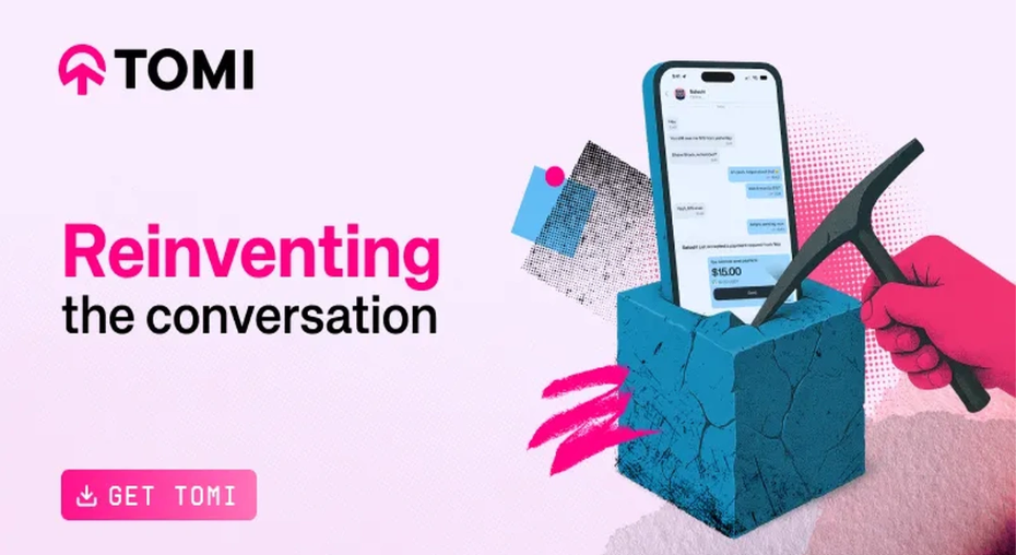 TOMI App unveils web3 Super App with crypto messaging and built-in payments tools - 1