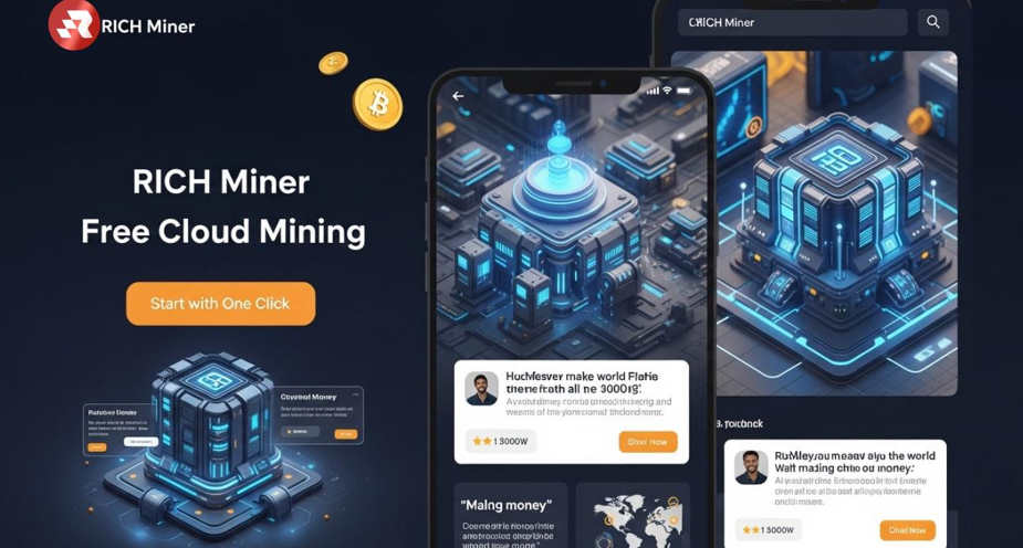 One-click cloud mining? RICH Miner brings mining to all - 3