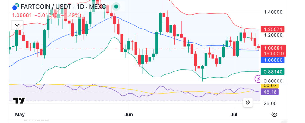 Memecoin watch: Fartcoin faces 8% pullback, Floki holds gains, SHIB lags in momentum - 1