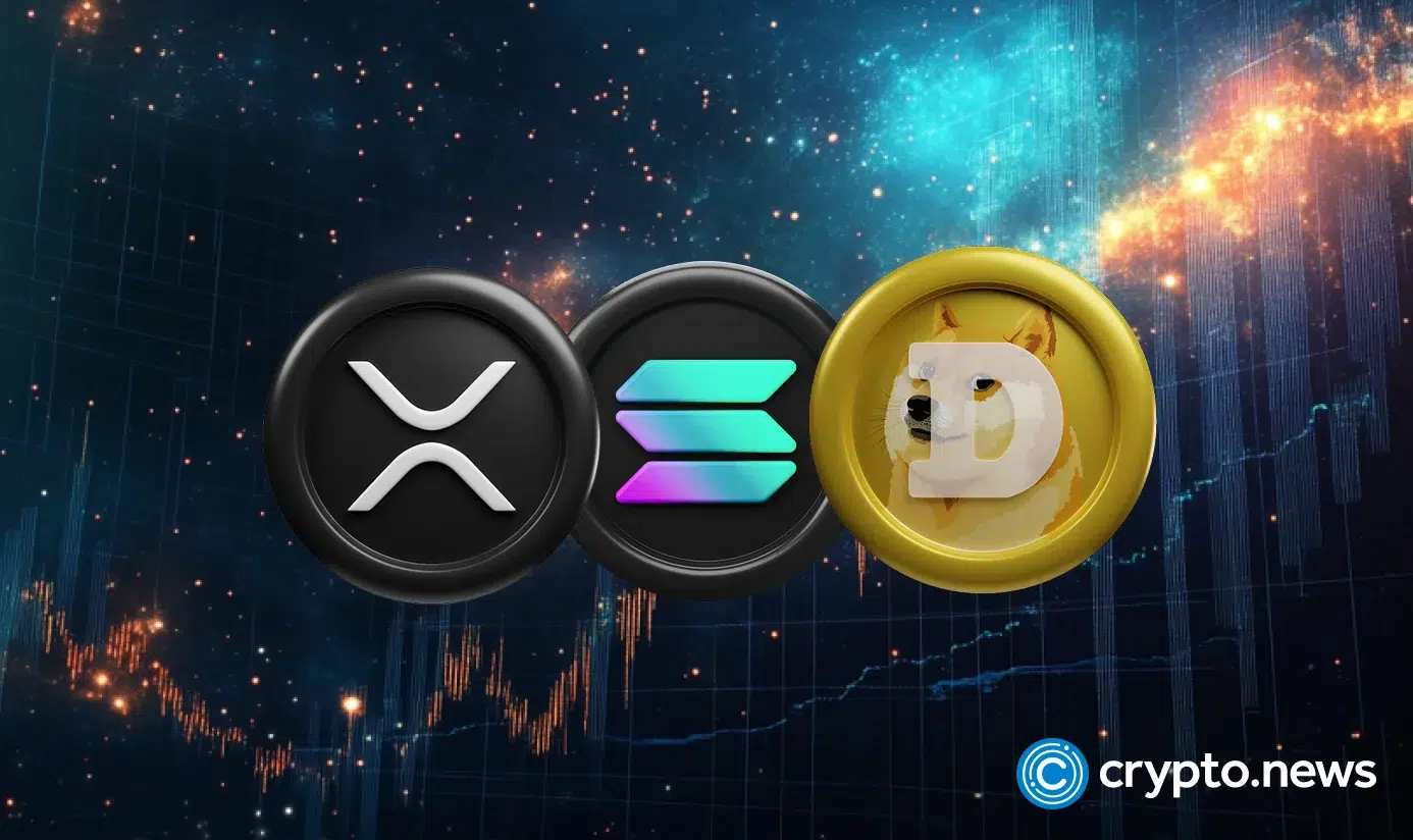Three champions of the 2025 altcoin season- Ripple, Solana and Dogecoin