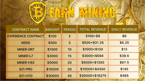 EarnMining: Transforming Bitcoin cloud mining for a new generation of crypto earners - 1