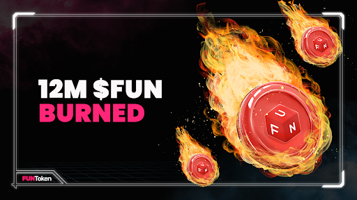FUNToken burns 12 million FUN in deflationary power move - 1