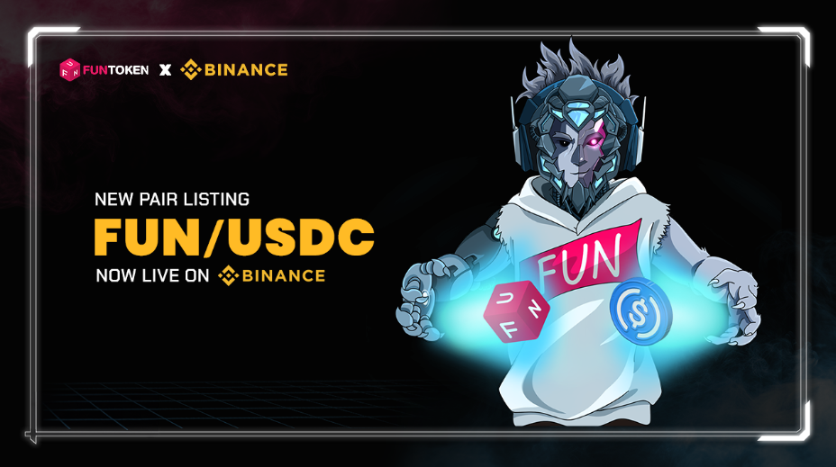 Binance lists FUN/USDC as FUNToken strengthens global trading infrastructure - 1